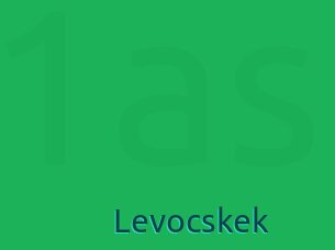 Levocskek