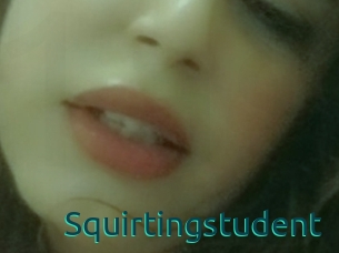 Squirtingstudent